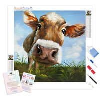 Cow in Field | Diamond Painting