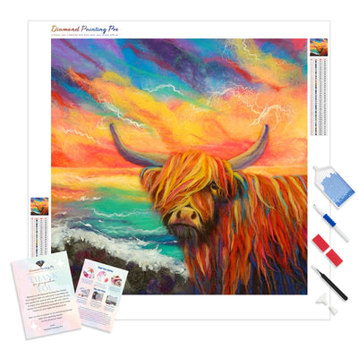 Highland Cattle | Diamond Painting