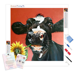 Sunflower Cow | Diamond Painting