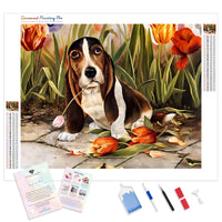 Puzzled Dog | Diamond Painting