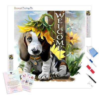 Welcome Dog | Diamond Painting