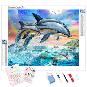 dolphin | Diamond Painting