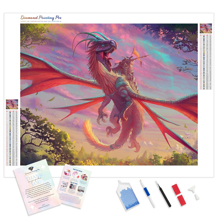 Dragon Attack | Diamond Painting