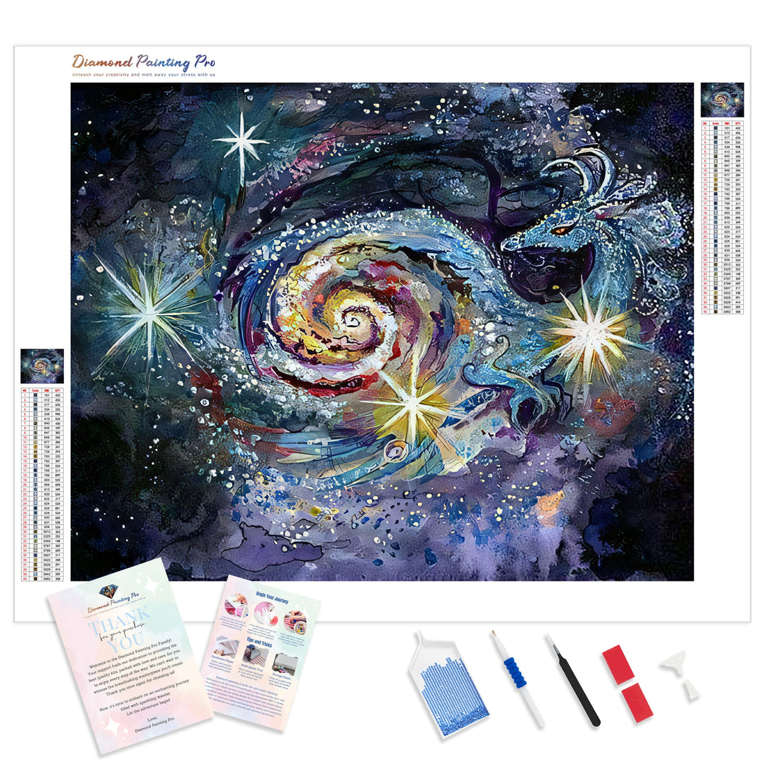 Galaxy Dragon | Diamond Painting