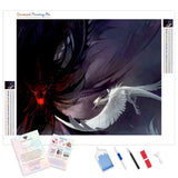 Against the Darkness | Diamond Painting Kit - Full Drill - Square or Round Diamonds with AB Drills Option