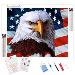 American Patriotic Eagle | Diamond Painting