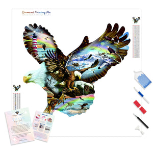 Eagle Hunting | Diamond Painting