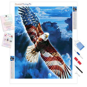 Flag and Eagle | Diamond Painting