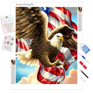 Flag Eagle | Diamond Painting