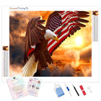 Flag Eagle | Diamond Painting