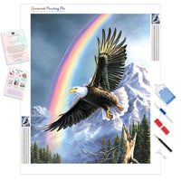 Rainbow Eagle | Diamond Painting
