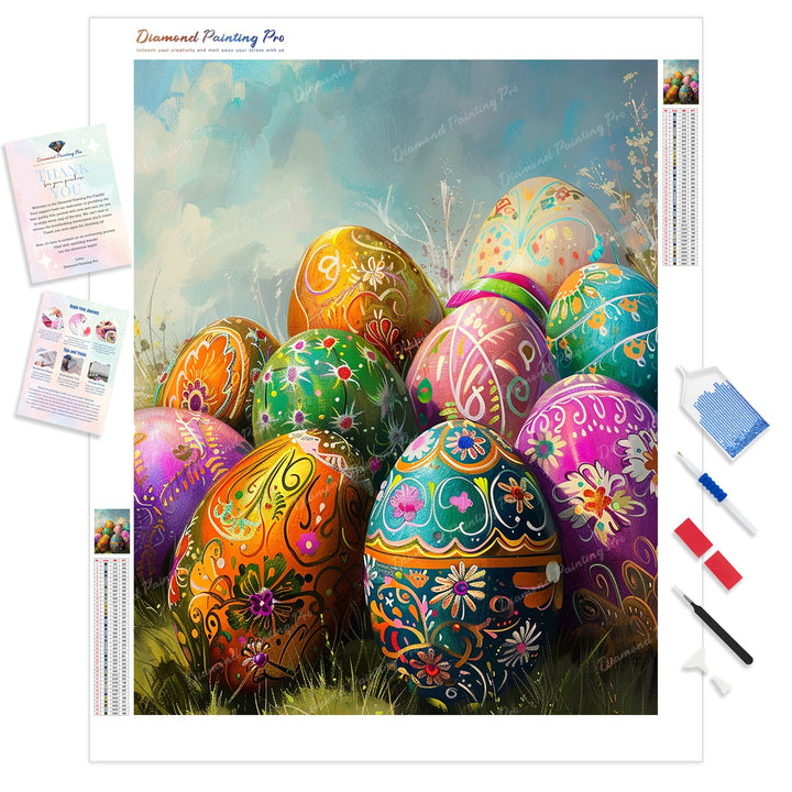 Spring Egg Hunt | Diamond Painting