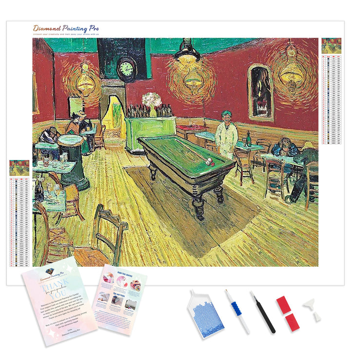 The Night Cafe-Vincent Van Gogh | Diamond Painting