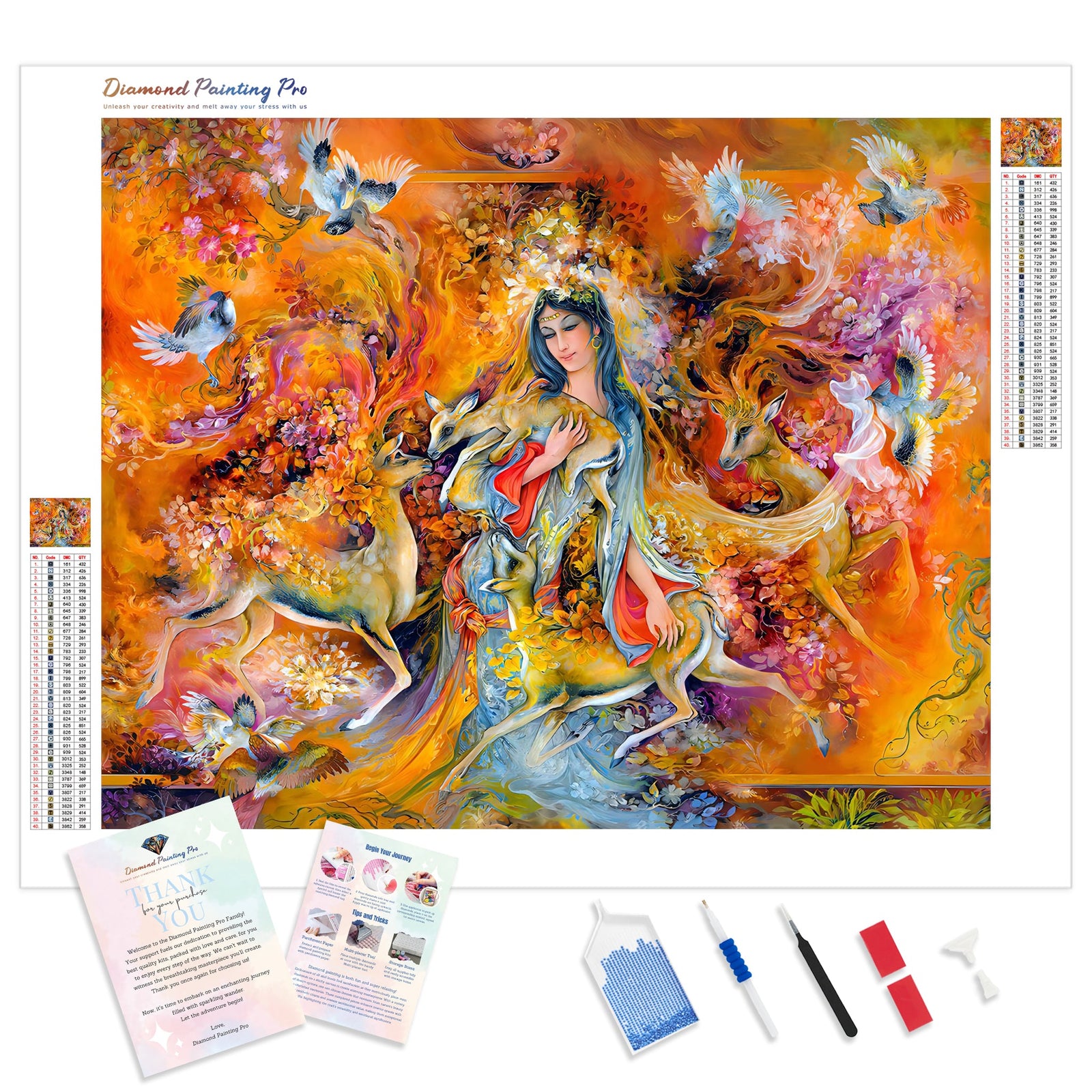 Fantasy | Diamond Painting Kit - Full Drill - Square or Round Diamonds with AB Drills Option