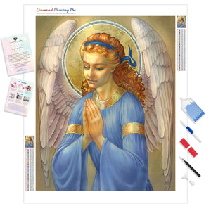 Guardian Angel Prays | Diamond Painting