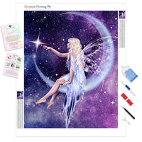 Moon girl angel | Diamond Painting