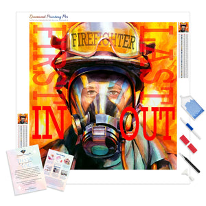 Firefighter | Diamond Painting