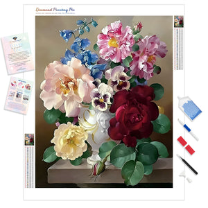 Flowers Bouquet | Diamond Painting