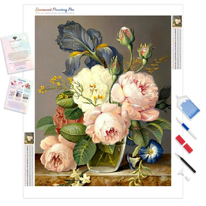 Flower Composition | Diamond Painting