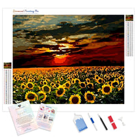 Sunflower Field | Diamond Painting