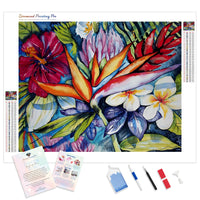 Bird of Paradiselynne Haines | Diamond Painting Kit - Full Drill - Square or Round Diamonds with AB Drills Option