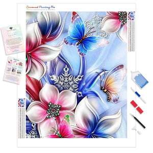 Butterfly Flowers | Diamond Painting