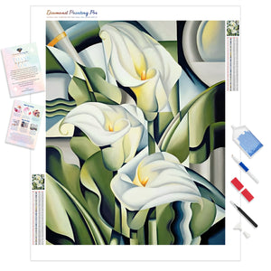 Cubist Lilies - Catherine Abel | Diamond Painting