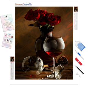 Rose Wine | Diamond Painting