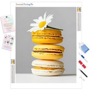 Yellow Macarons | Diamond Painting