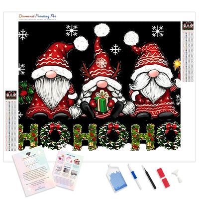 HO HO HO | Diamond Painting