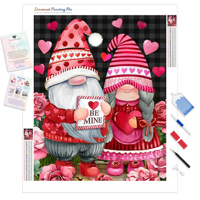 Gnome Valentine's Day | Diamond Painting