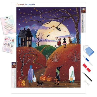 Halloween at Night | Diamond Painting