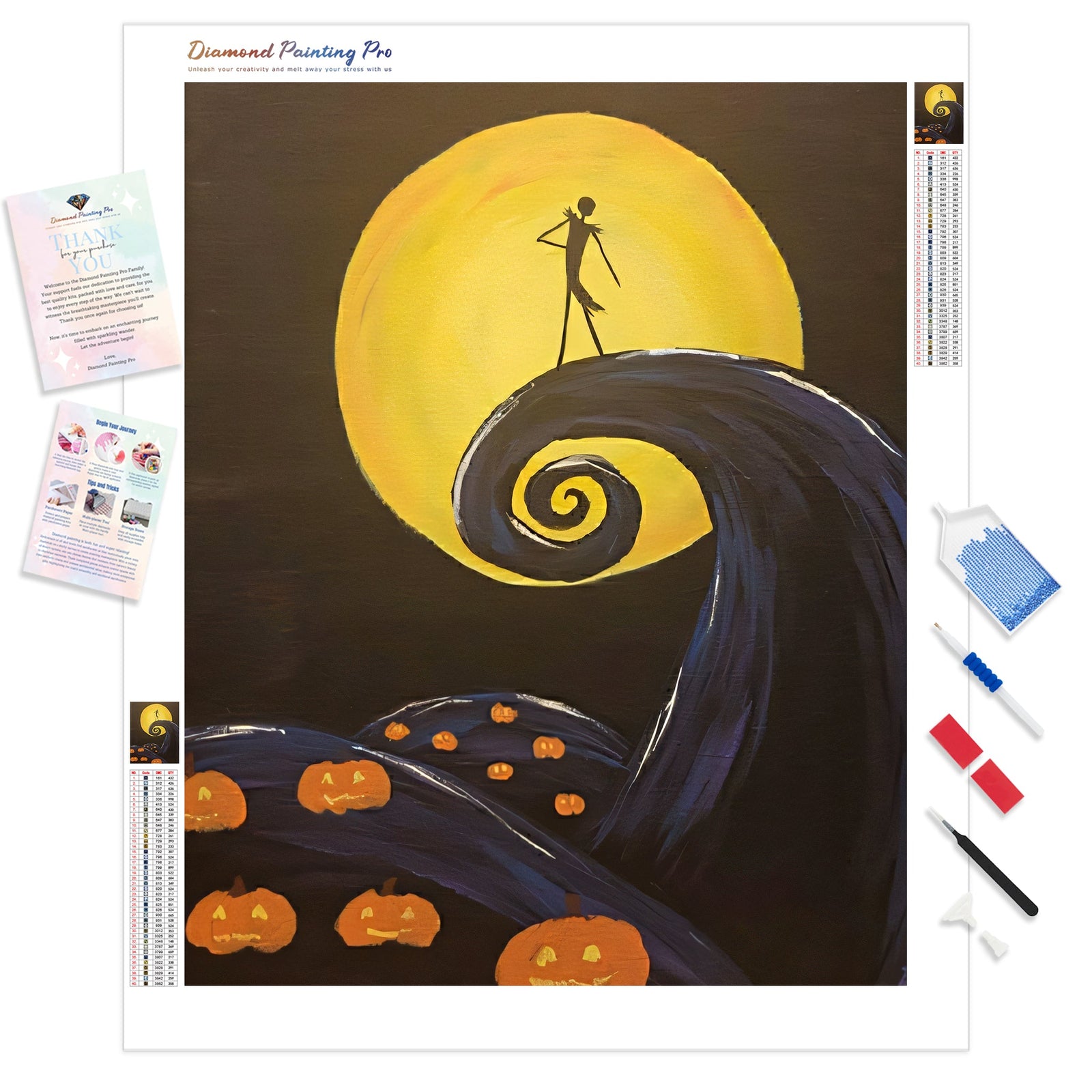 Nightmare | Diamond Painting Kit - Full Drill - Square or Round Diamonds with AB Drills Option