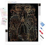 Dark Mystic | Diamond Painting Kit - Full Drill - Square or Round Diamonds with AB Drills Option