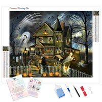 Halloween Haunted House | Diamond Painting