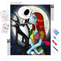 Jack and sally kiss | Diamond Painting