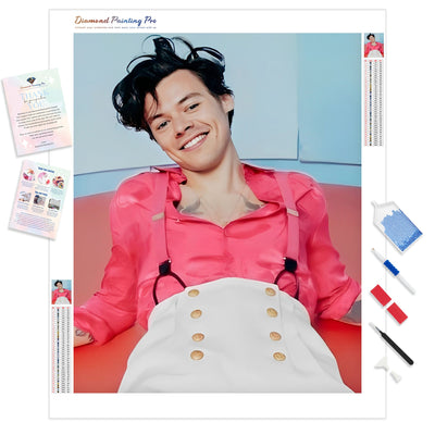 Harry Styles | Diamond Painting Kit - Full Drill - Square or Round Diamonds with AB Drills Option