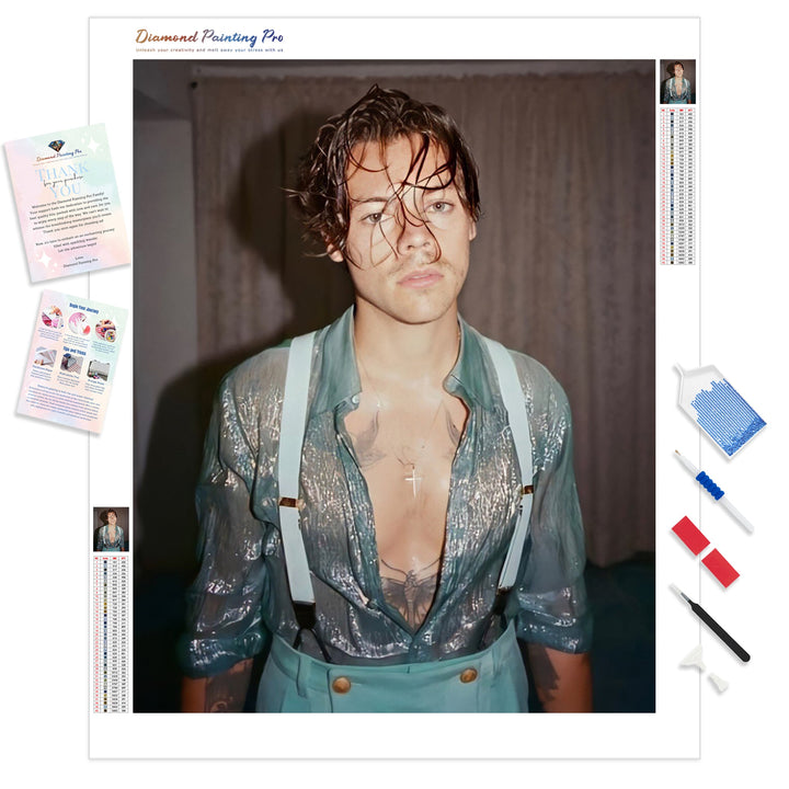 Harry Styles Light Up | Diamond Painting