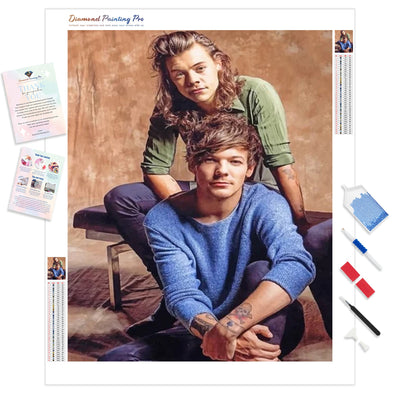 Harry Styles and Louis Tomlinson | Diamond Painting