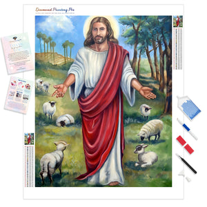 Jesus Shepherd | Diamond Painting