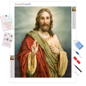 Jesus Portrait | Diamond Painting