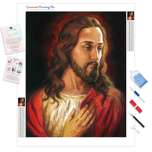 Jesus Christ Portrait | Diamond Painting