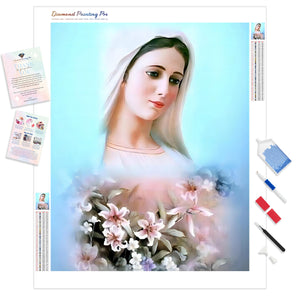 Virgin Mary | Diamond Painting