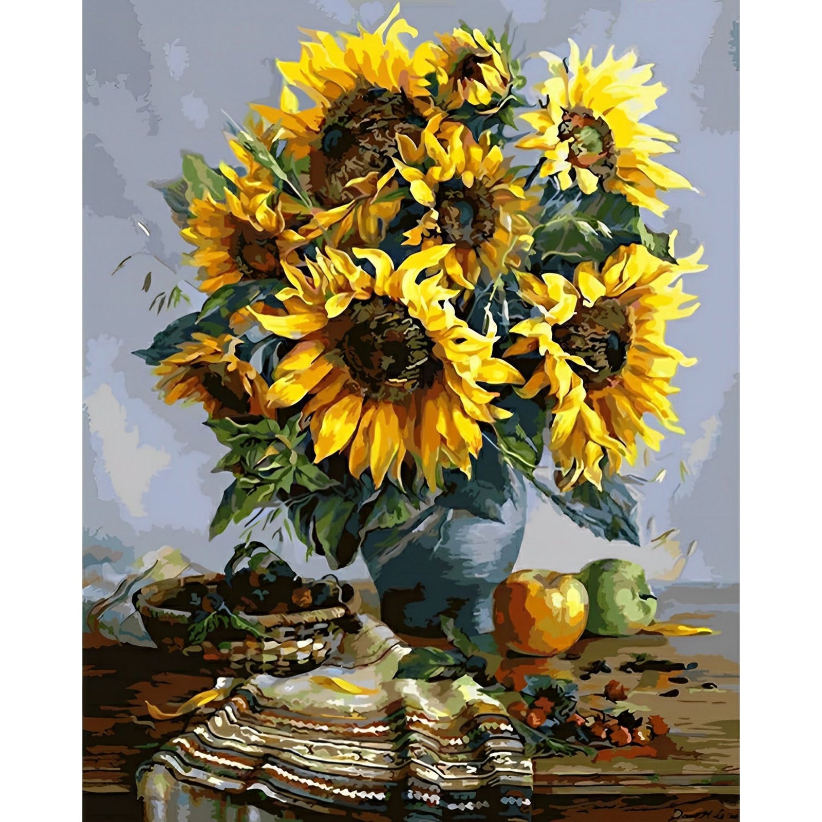 Sunflower Bouquet | Diamond Painting Design - Full Drill Diamond Art with 5d Square or Round Diamonds - AB Drills Available