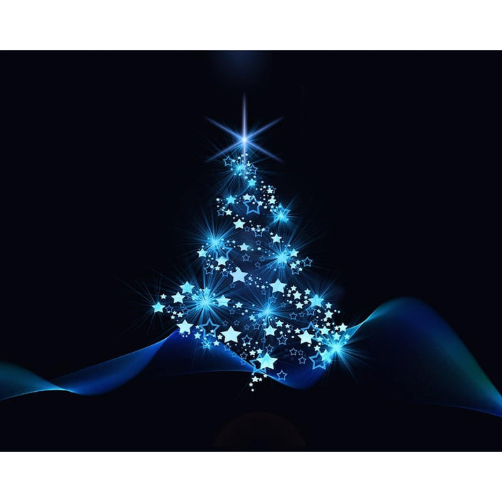 Illuminated Christmas Tree | Diamond Painting