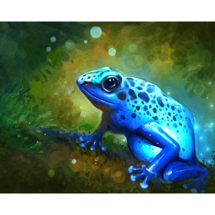 Blue Frog | Diamond Painting