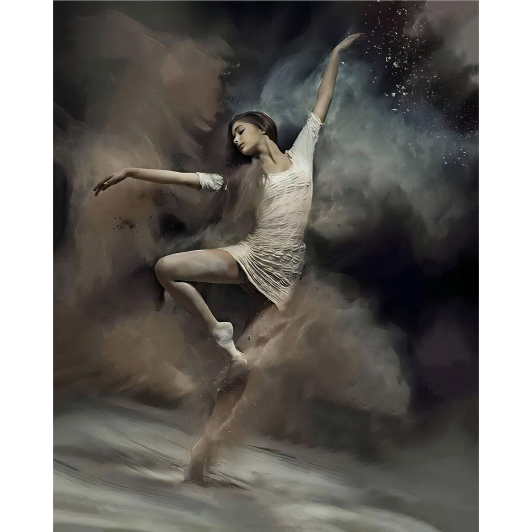 Ballet Dancer in the Desert | Diamond Painting