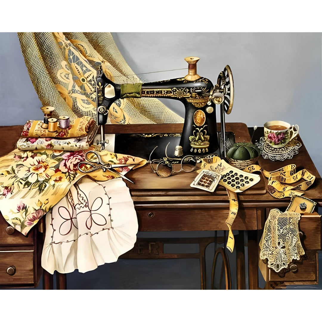 Sewing Machine | Diamond Painting