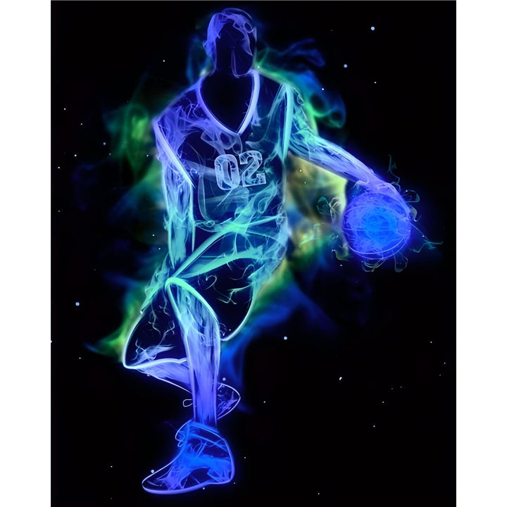 Fantastic Dream Play Basketball | Diamond Painting