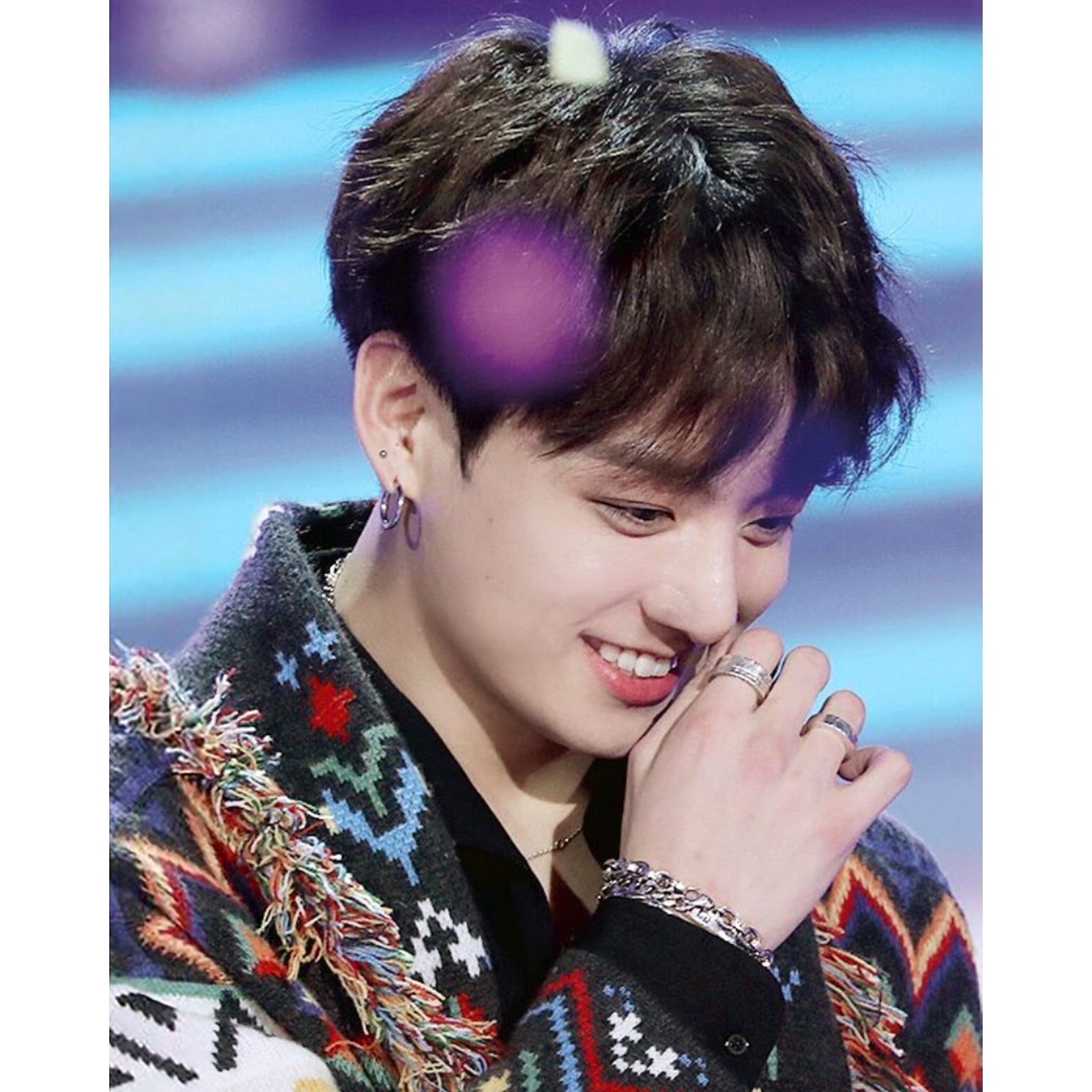 BTS Jungkook Smile | Diamond Painting Design - Full Drill Diamond Art with 5d Square or Round Diamonds - AB Drills Available